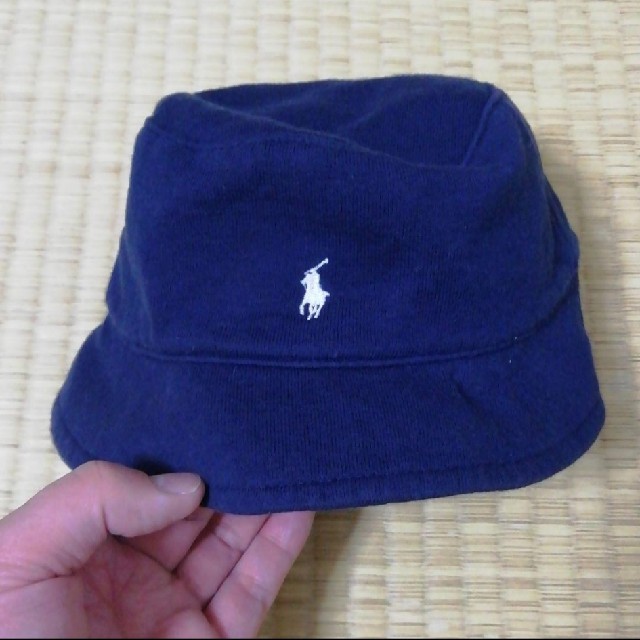 POLO RALPH LAUREN(ポロラルフローレン)のハット 帽子　　RALPH LAUREN　48㎝ キッズ/ベビー/マタニティのこども用ファッション小物(帽子)の商品写真