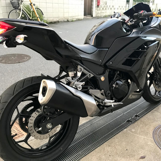 カワサキNinja250ニンジャ250人気のエボニーブラック期間限定出品