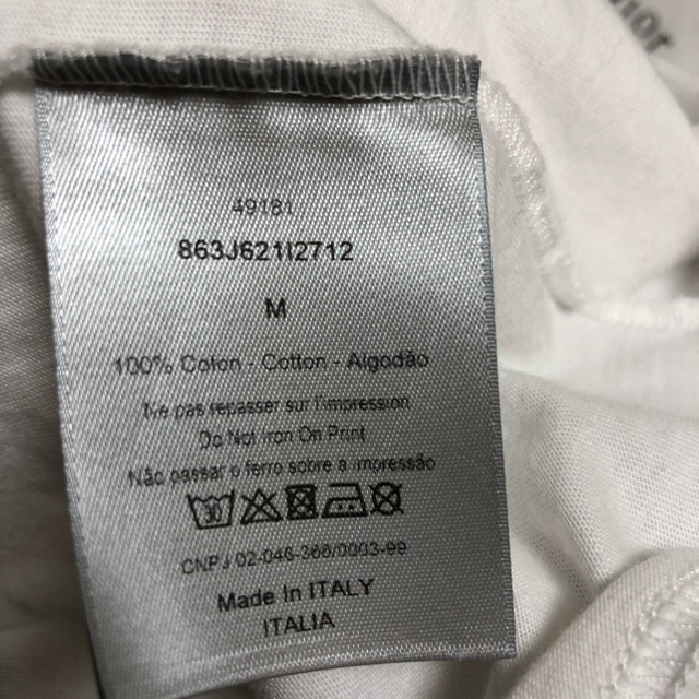 Christian Dior(クリスチャンディオール)の定価5.4万円 クリスチャンディオール アトリエT  メンズのトップス(Tシャツ/カットソー(半袖/袖なし))の商品写真