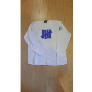 アンディフィーテッド(UNDEFEATED)のUNDEFEATED   ロンT  XL  ホワイト(Tシャツ/カットソー(七分/長袖))