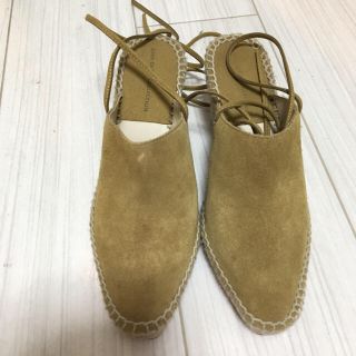 ザラ(ZARA)のザラ レースアップ サボ サンダル(ハイヒール/パンプス)