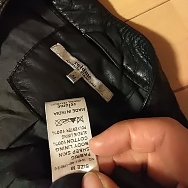 DYEラムレザージャケット by miya's shop｜ラクマ Mサイズの通販 国産人気