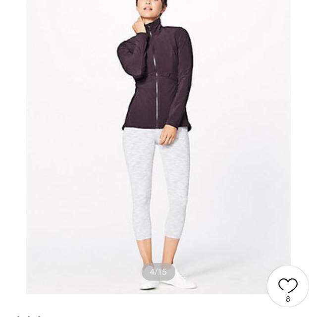 lululemon(ルルレモン)のルルレモンサイズ10 Round Trip Jaket ブラック スポーツ/アウトドアのトレーニング/エクササイズ(ヨガ)の商品写真