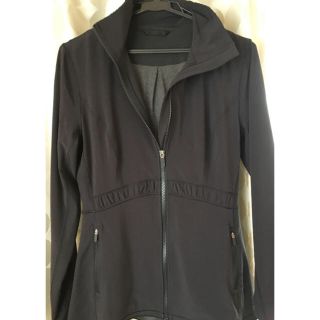 ルルレモン(lululemon)のルルレモンサイズ10 Round Trip Jaket ブラック(ヨガ)