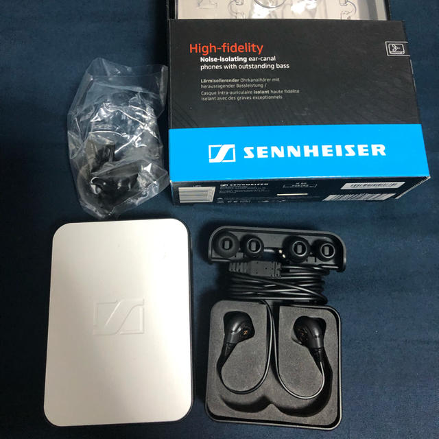 SENNHEISER(ゼンハイザー)のゼンハイザーIE60美品最安値即購入ok スマホ/家電/カメラのオーディオ機器(ヘッドフォン/イヤフォン)の商品写真