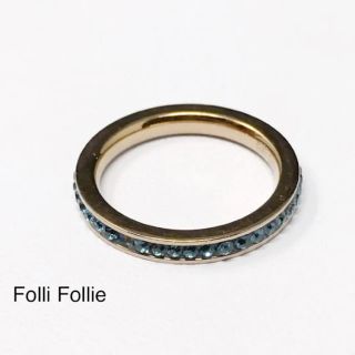 フォリフォリ(Folli Follie)の正規品 フォリフォリ ブルー ストーン リング(リング(指輪))