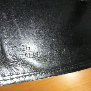 ラルフローレン(Ralph Lauren)のRALPH LAUREN  牛革ウォレット  中古(折り財布)