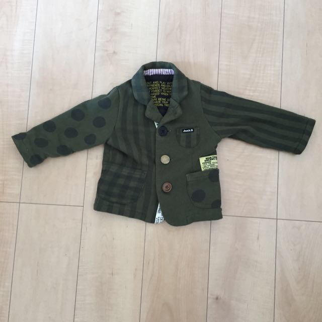 JUNK STORE(ジャンクストアー)のジャンクストア80cmジャケット キッズ/ベビー/マタニティのキッズ服男の子用(90cm~)(ジャケット/上着)の商品写真