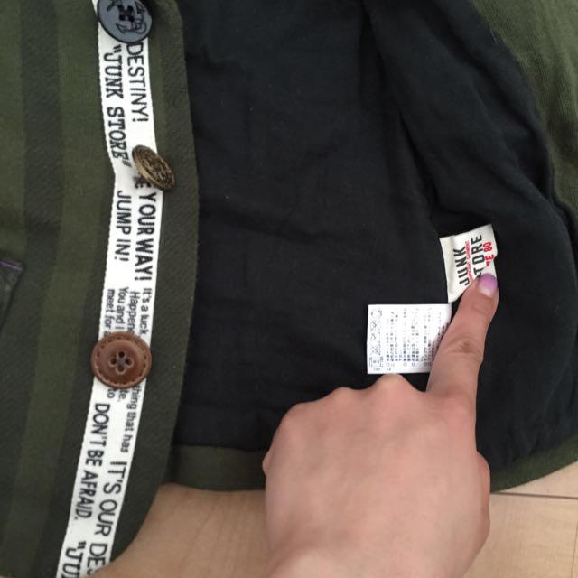 JUNK STORE(ジャンクストアー)のジャンクストア80cmジャケット キッズ/ベビー/マタニティのキッズ服男の子用(90cm~)(ジャケット/上着)の商品写真