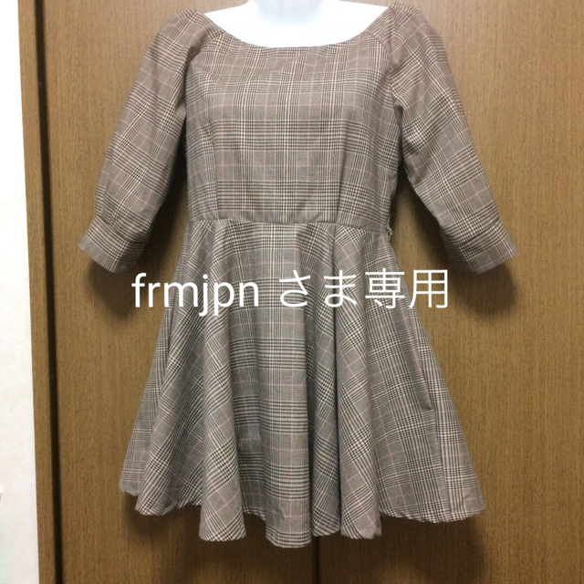 Ank Rouge(アンクルージュ)のfrmjpn さま専用 レディースのワンピース(ミニワンピース)の商品写真