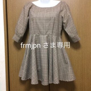 アンクルージュ(Ank Rouge)のfrmjpn さま専用(ミニワンピース)