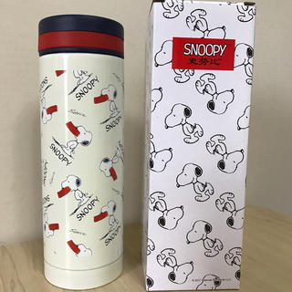 スヌーピー(SNOOPY)のスヌーピー ステンレスボトル（ホワイト）(タンブラー)