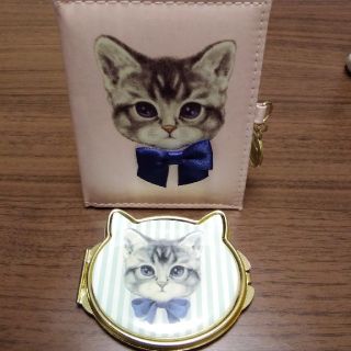 メゾンドフルール(Maison de FLEUR)のセントオブヴァロ★ジャルダン　ミラーセット　猫　付録(ミラー)