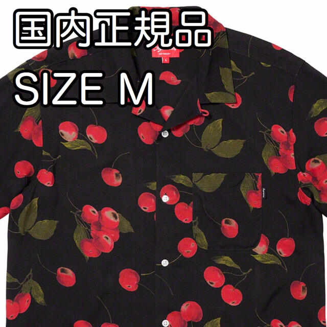 たらレシー Supreme - Supreme Cherry Rayon S/S Shirt black mの通販