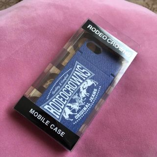 ロデオクラウンズ(RODEO CROWNS)のrodeocrowns デニムパッチ モバイルケース（iphoneケース）(iPhoneケース)