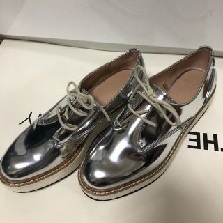 ザラ(ZARA)の☆送料込☆ ZARA プラットフォームシューズ(ローファー/革靴)