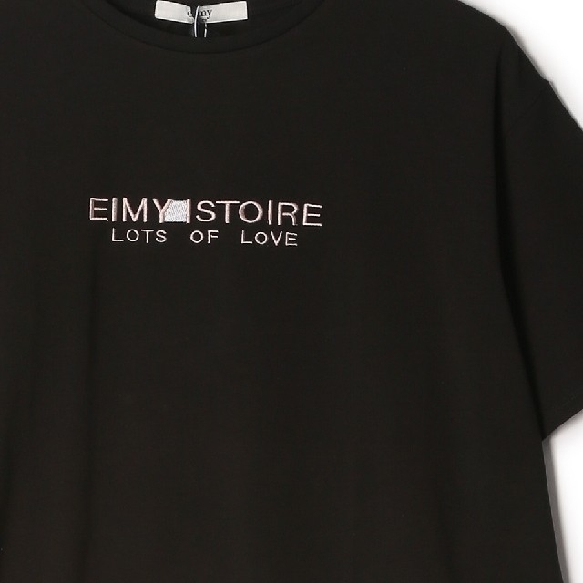 eimy エンブロイダリーエイミーロゴTシャツ