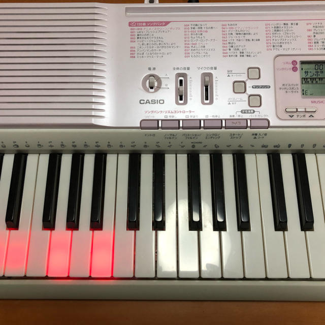 CASIO - CASIO キーボード LK-107 電子キーボード 電子ピアノ CASIO - CASIO キーボード LK-107 電子キーボード 電子ピアノ