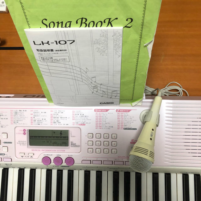 CASIO - CASIO キーボード LK-107 電子キーボード 電子ピアノ CASIO - CASIO キーボード LK-107 電子キーボード 電子ピアノ