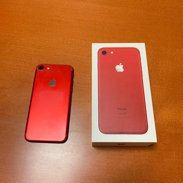 iPhone 7 Red 128 GB Softbank