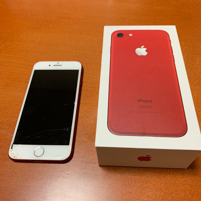 iPhone 7 Plus RED 128GB softbank