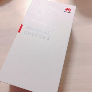 【新品未開封】Huawei nova lite2(スマートフォン本体)