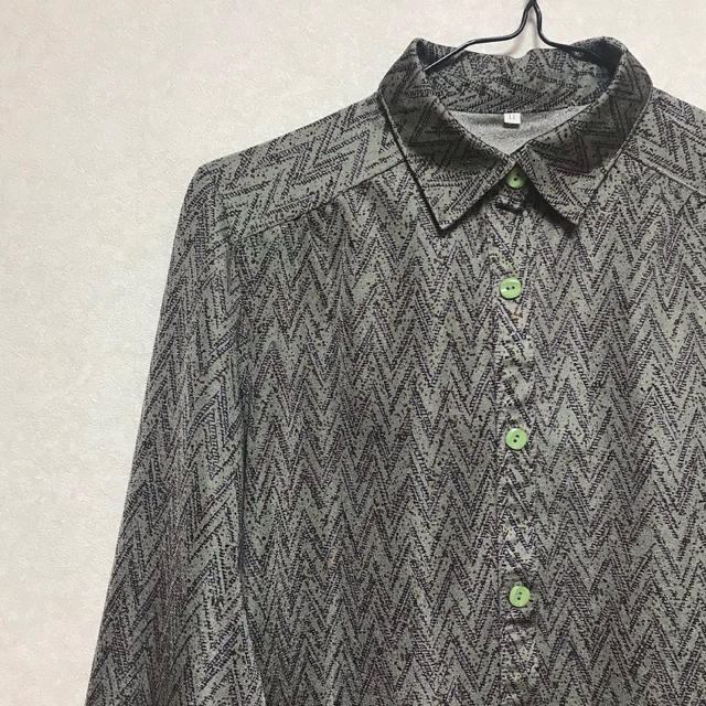 総柄シャツ  vintage レディースのトップス(シャツ/ブラウス(長袖/七分))の商品写真