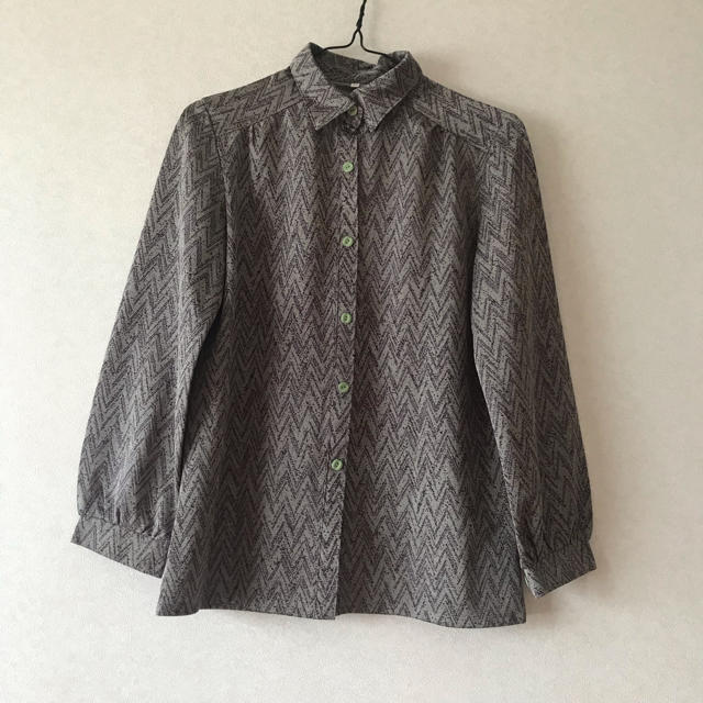 総柄シャツ  vintage レディースのトップス(シャツ/ブラウス(長袖/七分))の商品写真