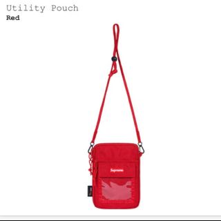 シュプリーム(Supreme)のSupreme 19ss Utility Pouch Red 赤(ポーチ)
