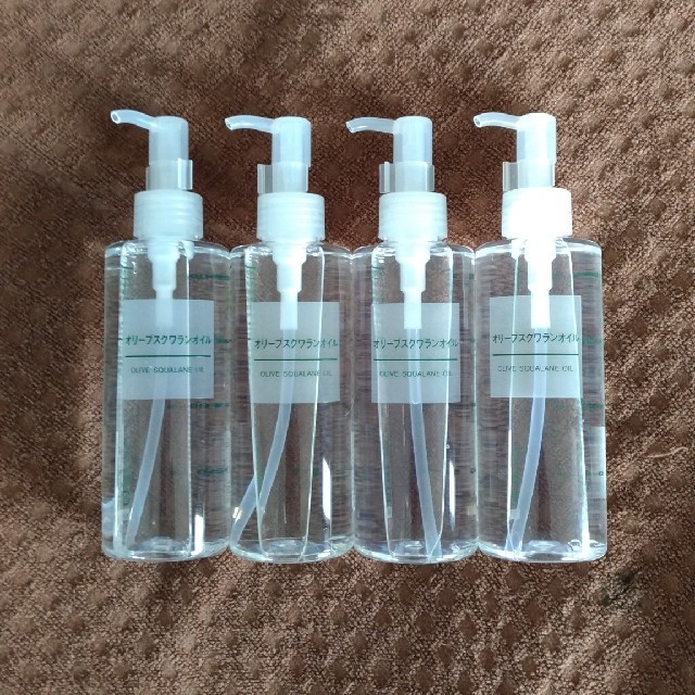 新品 未使用】無印 オリーブスクワランオイル 200ml 4本セット