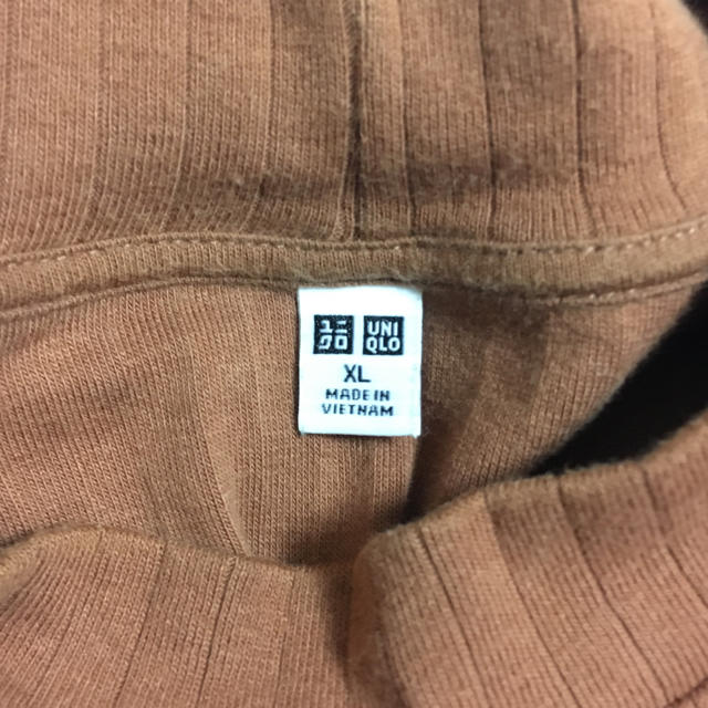 UNIQLO(ユニクロ)のユニクロ／リブハイネックT(長袖) レディースのトップス(Tシャツ(長袖/七分))の商品写真