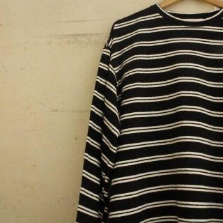 アンユーズド(UNUSED)のUNUSED L/S border T-shirt US1385 18ss(Tシャツ/カットソー(七分/長袖))