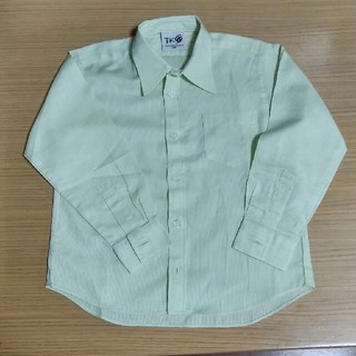 タケオキクチ(TAKEO KIKUCHI)の薄黄緑シャツ100㎝(Tシャツ/カットソー)