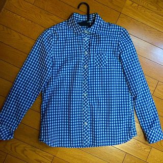 ドットアンドストライプスチャイルドウーマン(Dot&Stripes CHILDWOMAN)のギンガムチェックシャツ☆お値下げ中(シャツ/ブラウス(長袖/七分))