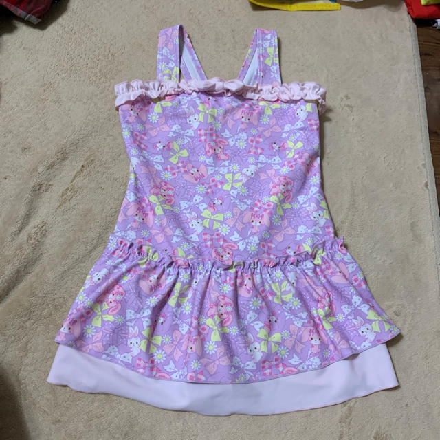 サンリオ(サンリオ)のサイズ120 水着 キッズ/ベビー/マタニティのキッズ服女の子用(90cm~)(水着)の商品写真