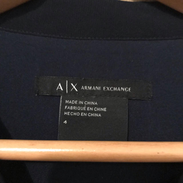 ARMANI EXCHANGE(アルマーニエクスチェンジ)の【さきちゃんさん専用】アルマーニエクスチェンジ シャツドレス レディースのワンピース(ミニワンピース)の商品写真