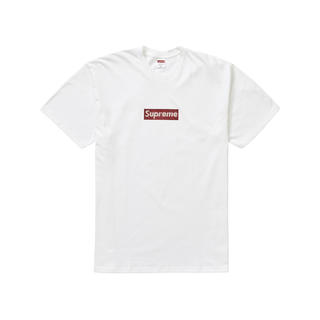 シュプリーム(Supreme)のSupreme Swarovski Box Logo White 新品未開封(Tシャツ/カットソー(半袖/袖なし))