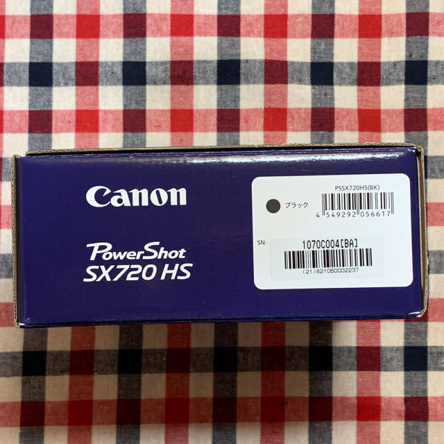 新品未使用★キャノン Canon PowerShot SX720 HS ブラック