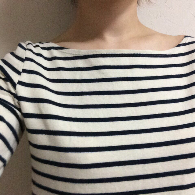 Dot&Stripes CHILDWOMAN(ドットアンドストライプスチャイルドウーマン)のボーダーカットソー☆お値下げ中 レディースのトップス(カットソー(長袖/七分))の商品写真