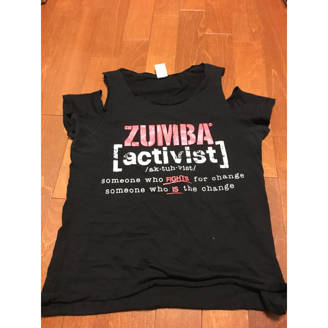 Zumba(ズンバ)のMeeさま専用☆ズンバTシャツ２枚セット☆S☆ スポーツ/アウトドアのスポーツ/アウトドア その他(ダンス/バレエ)の商品写真