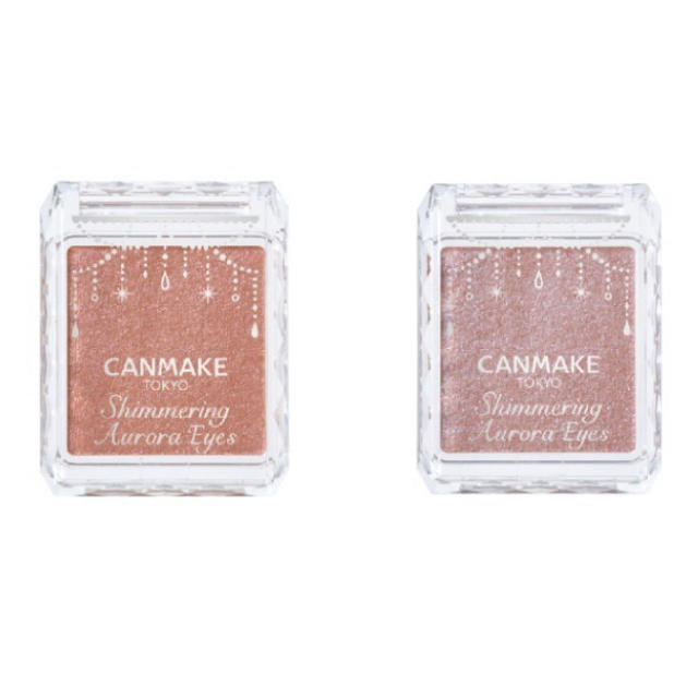 CANMAKE(キャンメイク)の新品 キャンメイク シマリングオーロラアイズ コスメ/美容のベースメイク/化粧品(アイシャドウ)の商品写真