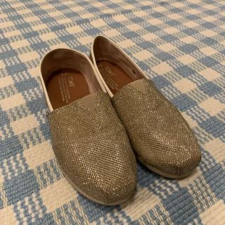 トムズ(TOMS)のTOMS グリッターシューズ(スリッポン/モカシン)