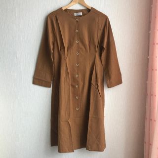 【新品】ポイントボタンワンピース(ロングワンピース/マキシワンピース)