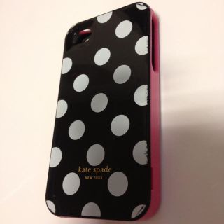 ケイトスペードニューヨーク(kate spade NEW YORK)のiPhone4sケース(お取り置き中)(モバイルケース/カバー)