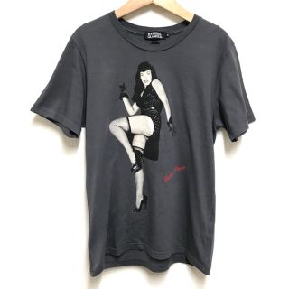 ヒステリックグラマー(HYSTERIC GLAMOUR)の定1万 ヒステリックグラマー ベティペイジ半袖TシャツM グレー(Tシャツ/カットソー(半袖/袖なし))