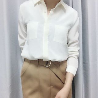 ノーリーズ(NOLLEY'S)の新品✨ノーリーズ✨シルク風ウォッシャブルシャツ✨36(シャツ/ブラウス(長袖/七分))