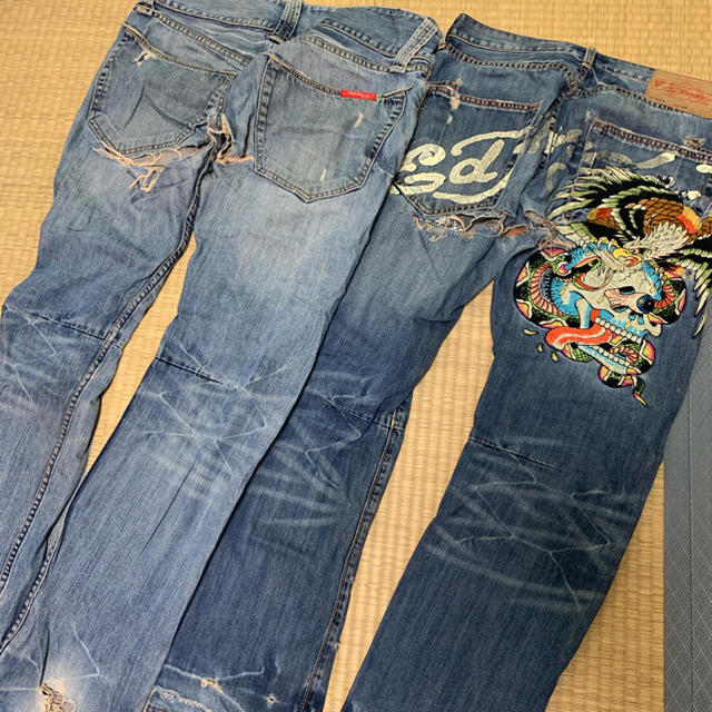 Ed Hardy(エドハーディー)のエドハーディ ジーンズ 34 メンズのパンツ(デニム/ジーンズ)の商品写真