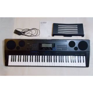 カシオ(CASIO)のCASIO　電子キーボード 76標準鍵盤　WK-6500(キーボード/シンセサイザー)