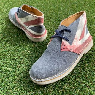 クラークス(Clarks)の新同19 CLARKS クラークス デザートブーツ ユニオンジャック B115(ブーツ)