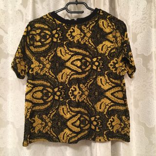 トップショップ(TOPSHOP)のtopshop 柄トップス(Tシャツ(半袖/袖なし))